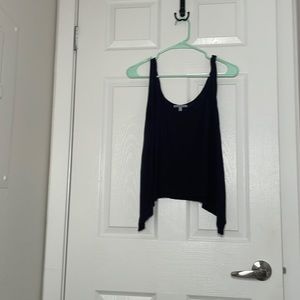 Black tank top